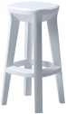 Табурет пластиковый барный PLUST Frozen полиэтилен Фото 1