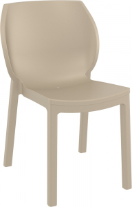Стул пластиковый Siesta Contract Nora стеклопластик, полипропилен бежевый Фото 1