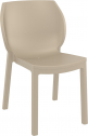 Стул пластиковый Siesta Contract Nora стеклопластик, полипропилен бежевый Фото 1