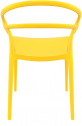 Кресло пластиковое Siesta Contract Mila стеклопластик желтый Фото 8
