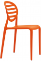 Стул пластиковый Scab Design Top Gio стеклопластик оранжевый Фото 1