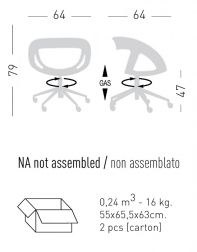 Кресло офисное пластиковое-thumbs-Фото3