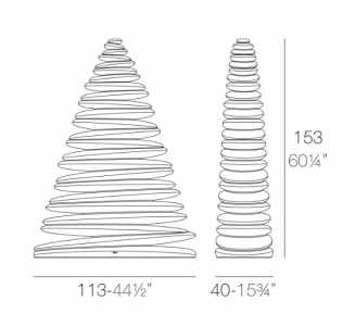 Светильник Vondom Chrismy полиэтилен Фото 2