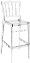 Стул прозрачный барный Siesta Contract Opera Bar 75 поликарбонат прозрачный Фото 1