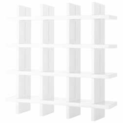Стеллаж книжный пластиковый Mybook 4х4 Standard