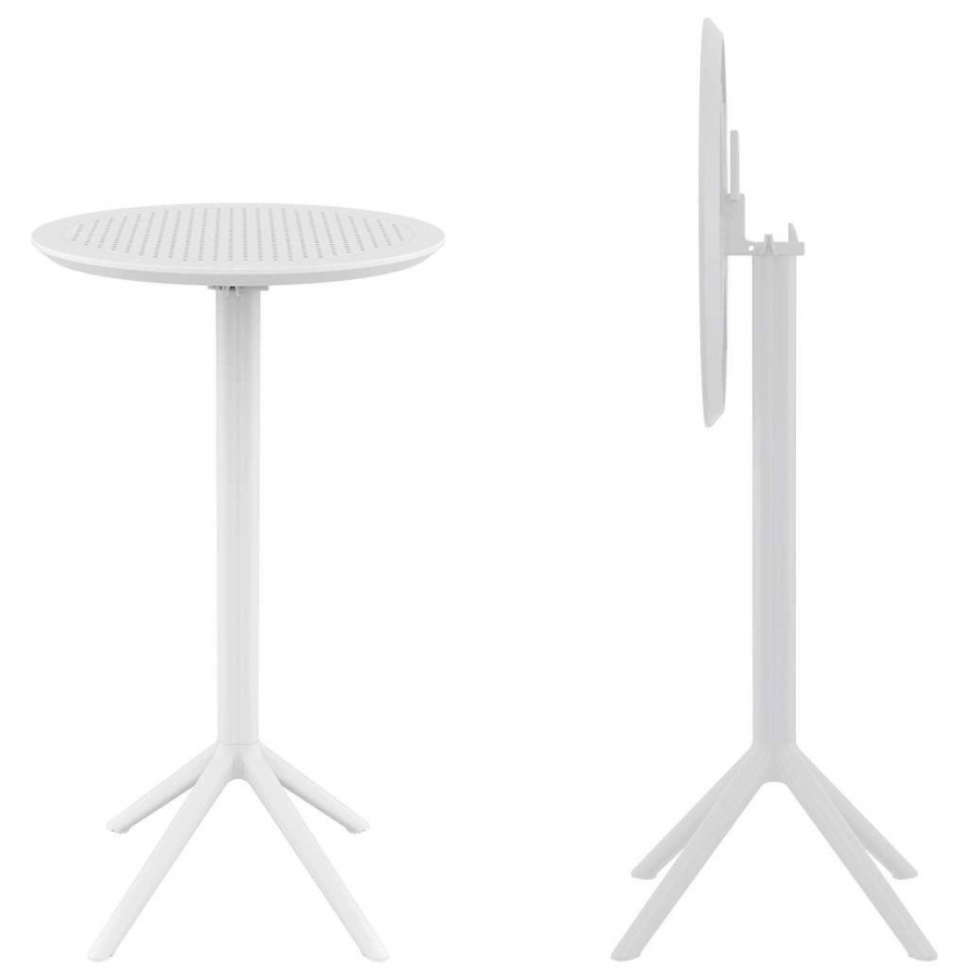 Стол пластиковый барный складной Sky Folding Bar Table 60