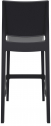Стул пластиковый барный Siesta Contract Maya Bar 75 стеклопластик черный Фото 11