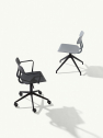 Стул офисный вращающийся Et al. (Metalmobil) Snap алюминий, полипропилен Фото 4