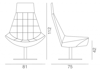 Кресло вращающееся с обивкой-thumbs-Фото3