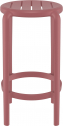 Табурет пластиковый полубарный Siesta Contract Tom Bar 65 стеклопластик марсала Фото 7