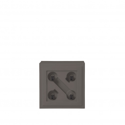Кашпо пластиковое Quadra Standard