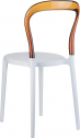 Стул пластиковый Siesta Contract Mr Bobo стеклопластик, поликарбонат белый, янтарный Фото 9