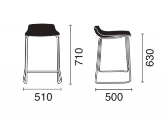 Табурет полубарный с обивкой-thumbs-Фото3