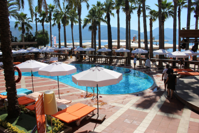 Зонт профессиональный THEUMBRELA SEMSIYE EVI Avocado алюминий, акрил Фото 15