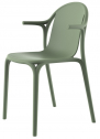 Кресло пластиковое Vondom Brooklyn Basic полипропилен, стекловолокно зеленый Фото 1