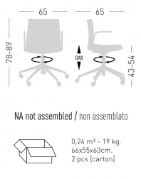 Кресло офисное с обивкой-thumbs-Фото3