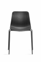 Стул пластиковый Gaber Unik NA металл, технополимер черный Фото 4