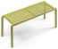 Скамья пластиковая Nardi Doga Bench стеклопластик грушевый Фото 5