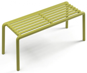 Скамья пластиковая Nardi Doga Bench стеклопластик грушевый Фото 1