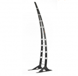 Мобильная подставка Giraffa Blk, 500х500х2200 мм