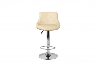 Стул барный с обивкой E-line Комфорт сталь, экокожа бежевый Фото 9