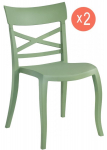 Комплект пластиковых стульев XSera-S Set 2