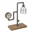 Лампа настольная с часами Garden Relax Cru Фото 1