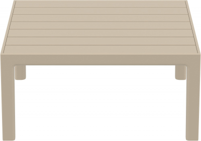 Комплект пластиковой мебели Siesta Contract Portofino Lounge Corner стеклопластик, полипропилен, полиэстер бежевый, светло-коричневый Фото 10