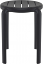 Табурет пластиковый Siesta Contract Tom 45 стеклопластик черный Фото 6