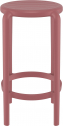Табурет пластиковый полубарный Siesta Contract Tom Bar 65 стеклопластик марсала Фото 8