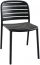 Стул пластиковый PAPATYA Tarabya-S стеклопластик антрацит Фото 2