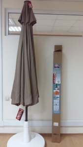 Зонт садовый D_P Basic Lift II алюминий/полиэстер темно-серый Фото 2