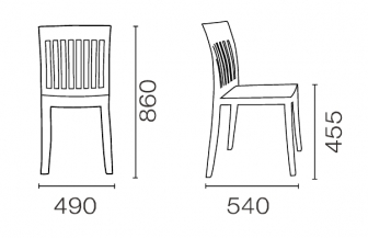 Стул пластиковый с обивкой-thumbs-Фото3