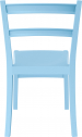 Стул пластиковый Siesta Contract Tiffany стеклопластик голубой Фото 7