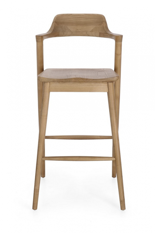 Кресло деревянное барное Amery