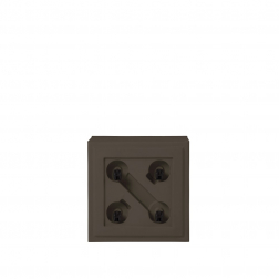 Кашпо пластиковое Quadra Standard