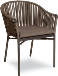 Кресло плетеное с подушкой-thumbs-Фото1