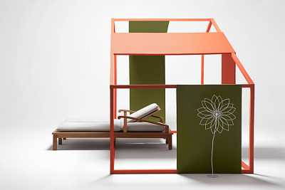 Лаунж-лежак двухместный Giardino Di Legno Saint Laurent тик Фото 11