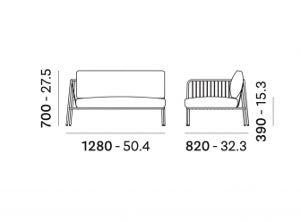 Диван металлический с подушками-thumbs-Фото3