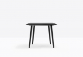 Стол ламинированный PEDRALI Babila ясень, алюминий, компакт-ламинат HPL черный ясень, черный Фото 4