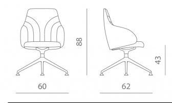 Кресло вращающееся с обивкой-thumbs-Фото3