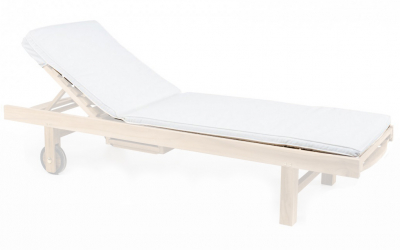 Матрас для шезлонга RosaDesign Habana/Camille/Clark/Melvin акрил белый Фото 1