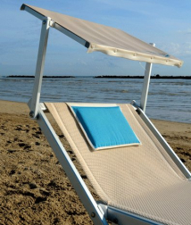 Шезлонг-лежак металлический Maxi Relax