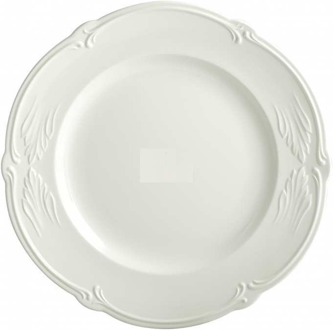 Блюдо круглое Rocaille Blanc