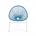 Кресло дизайнерское Garden Relax Dorothy оцинкованная сталь, полиэстер синий Фото 2