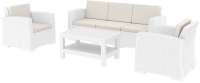 Комплект пластиковой плетеной мебели Monaco Lounge Set XL
