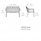 Диван пластиковый Vondom Spritz Basic полипропилен, стекловолокно Фото 2