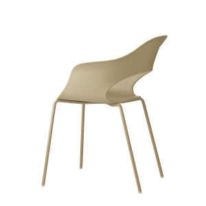 Кресло пластиковое Scab Design Lady B Go Green сталь, технополимер тортора Фото 4