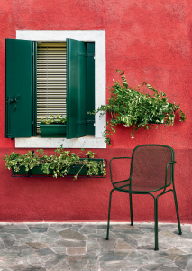 Кресло металлическое Colos Villa 2 нержавеющая сталь Фото 4