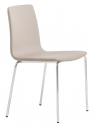 Стул с обивкой PEDRALI Inga сталь, ткань хромированный, песочный Фото 1